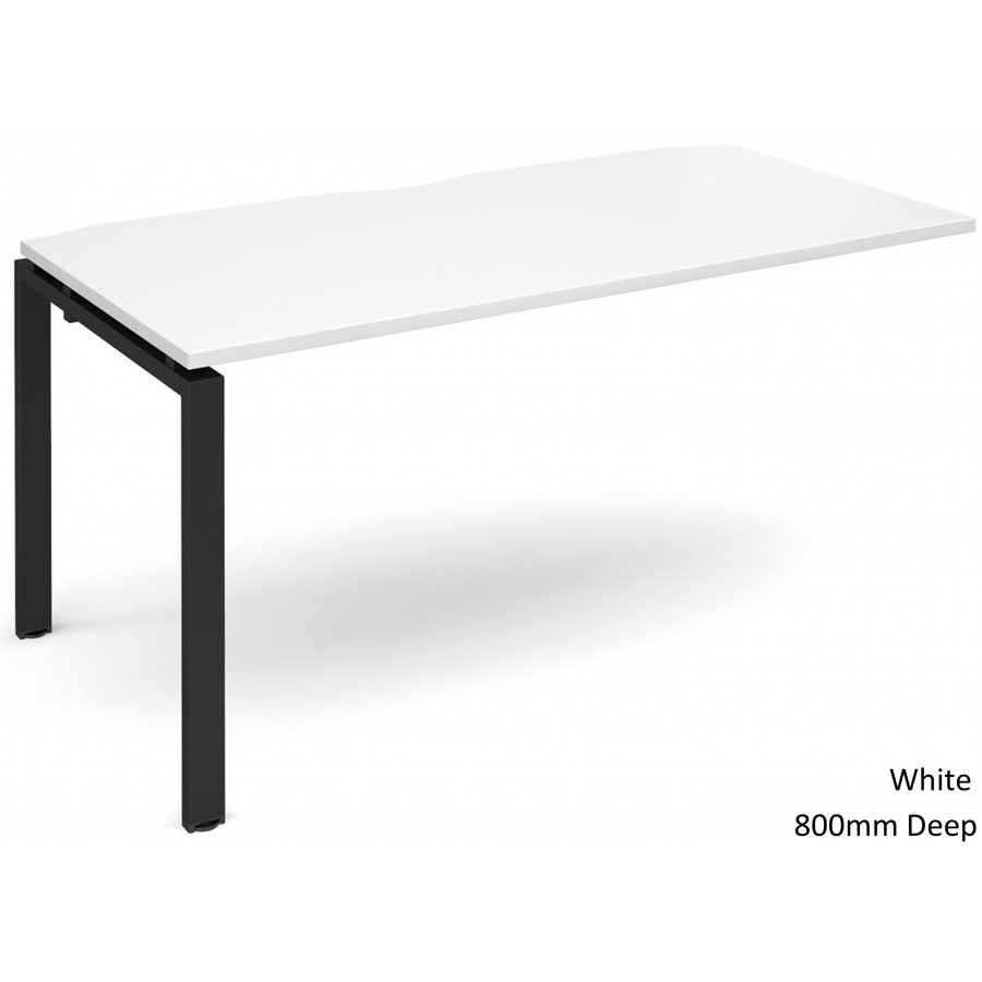 Adapt 800mm Deep Single Extension Bench Desk